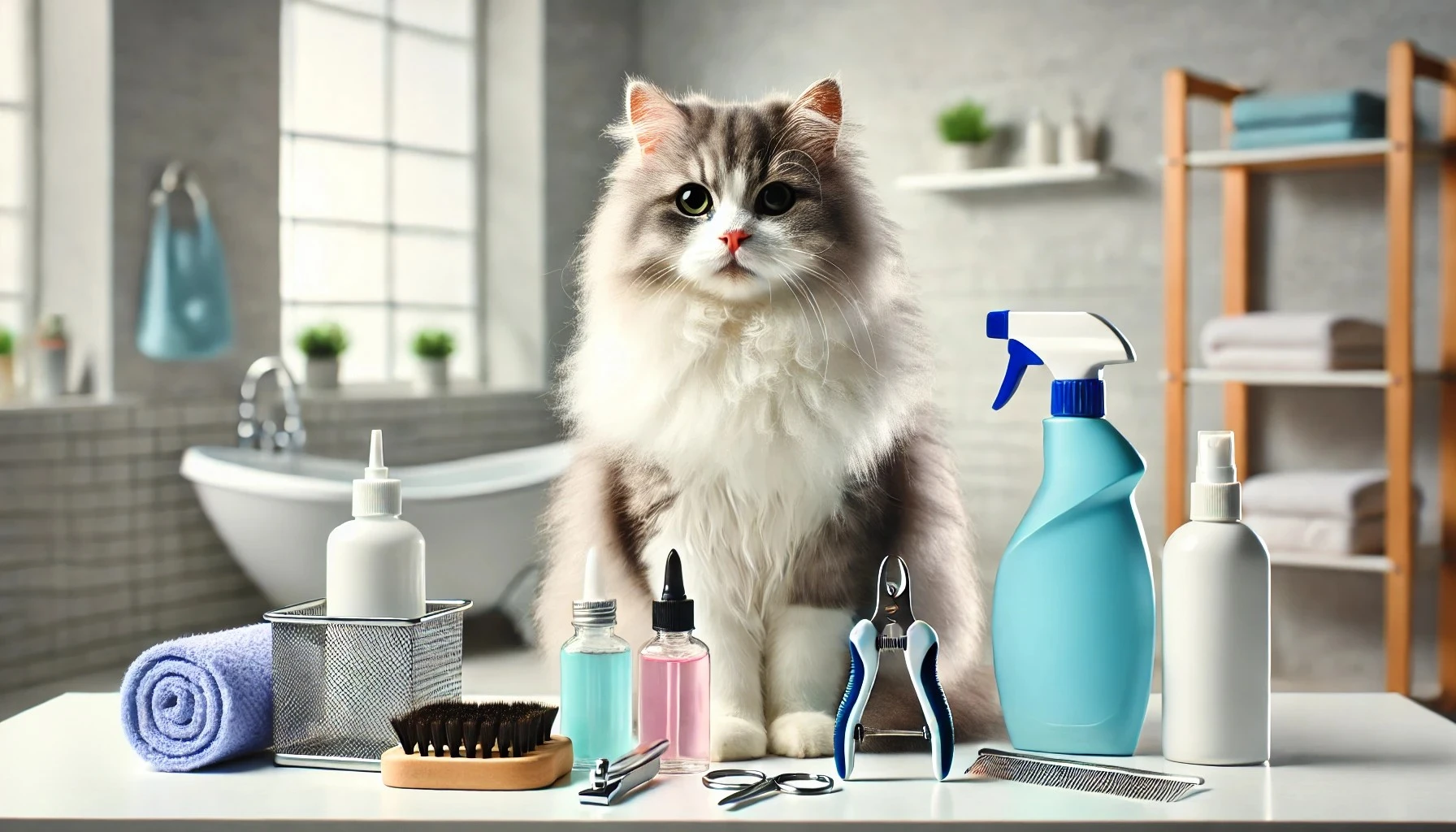 بهداشت و نظافت گربه‌ها