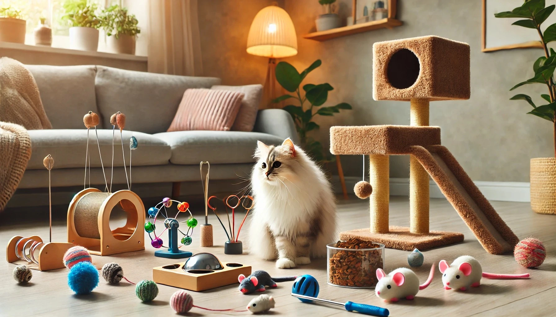 سرگرمی و اسباب بازی گربه