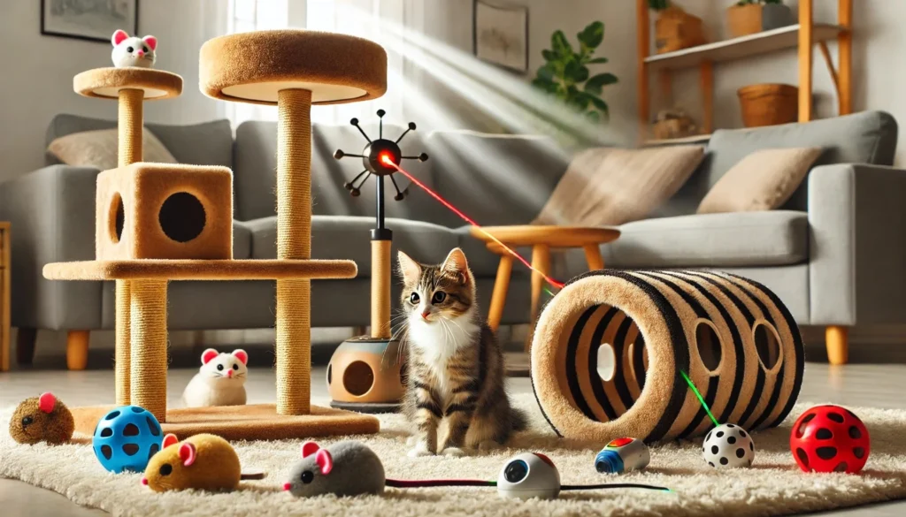 سرگرمی و اسباب بازی گربه