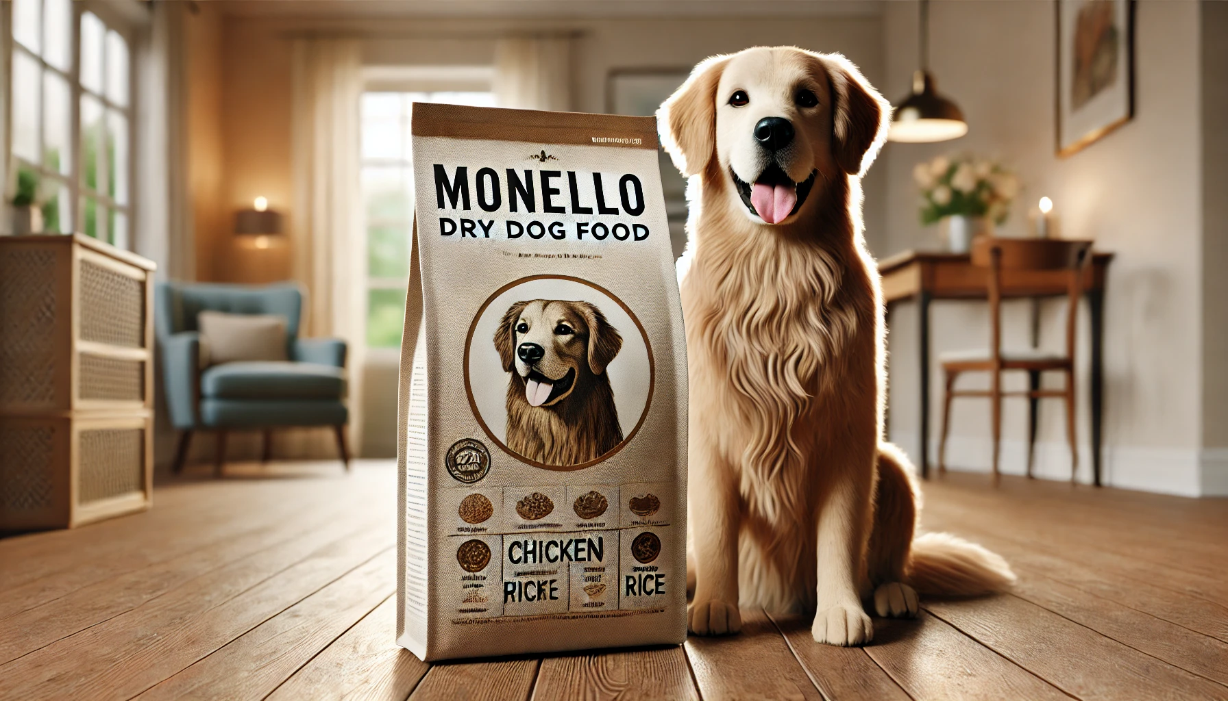 غذای خشک سگ مونلو