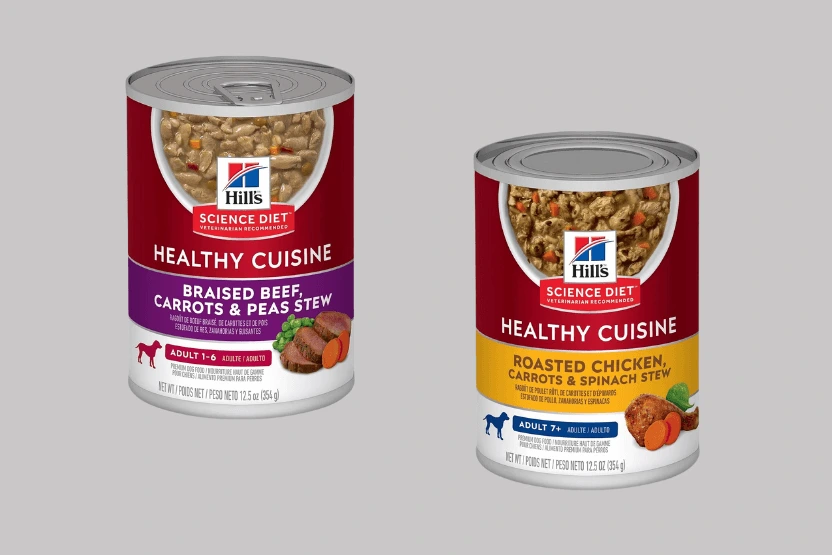 hills science diet healthy cuisine dog food